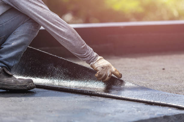 Professional Waterproofing technician working in Greenville, SC